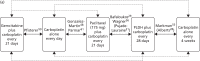 FIGURE 4. Networks for OS for people with platinum-sensitive recurrent ovarian cancer.