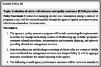 Sample Policy 6b.