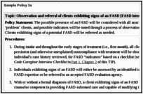 Sample Policy 3a.