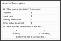 Arm 2 of Description.