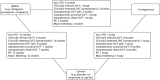 FIGURE 3. Network diagram of different pharmacological thromboprophylaxis interventions vs.