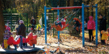 Children’s playground equipment can be a source of exposure to lead paint.