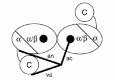 Figure 2. Schematic representation of the complex between eubacterial TyrRS and tRNATyr.