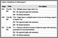 Table 3. Definitions of TNM Stage III.