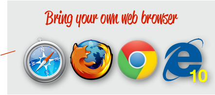Bring your own web browser