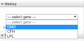 Gene history