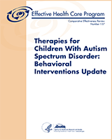 Cover of Therapies for Children With Autism Spectrum Disorder