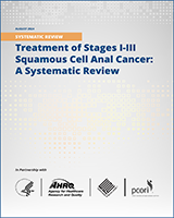 Cover of Treatment of Stages I-III Squamous Cell Anal Cancer: A Systematic Review