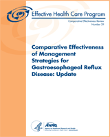 Cover of Comparative Effectiveness of Management Strategies for Gastroesophageal Reflux Disease: Update