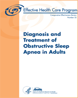 Cover of Diagnosis and Treatment of Obstructive Sleep Apnea in Adults