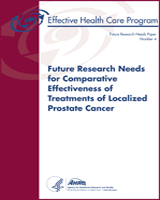 Cover of Future Research Needs for Comparative Effectiveness of Treatments of Localized Prostate Cancer