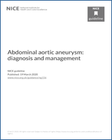 Cover of Abdominal aortic aneurysm: diagnosis and management