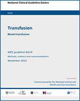 Cover of Blood Transfusion