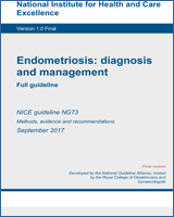 Cover of Endometriosis: diagnosis and management