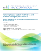Cover of Tailoring Resources to Help Children and Parents Manage Type 1 Diabetes