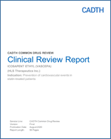 Cover of Clinical Review Report: Icosapent Ethyl (Vascepa)