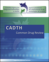 Cover of CADTH Canadian Drug Expert Committee Final Recommendation: Canagliflozin and Metformin Hydrochloride
