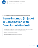 Cover of Tremelimumab (Imjudo) in Combination With Durvalumab (Imfinzi)