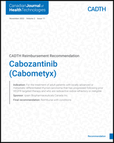 Cover of Cabozantinib (Cabometyx)