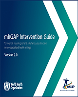 Cover of mhGAP Intervention Guide for Mental, Neurological and Substance Use Disorders in Non-Specialized Health Settings