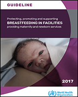 Cover of Guideline: Protecting, Promoting and Supporting Breastfeeding in Facilities Providing Maternity and Newborn Services