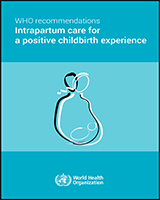 Cover of WHO recommendations: Intrapartum care for a positive childbirth experience