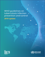 Cover of WHO guidelines on tuberculosis infection prevention and control