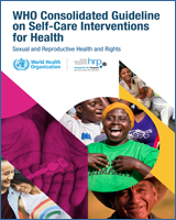 Cover of WHO Consolidated Guideline on Self-Care Interventions for Health