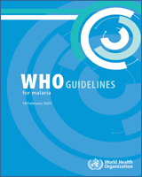Cover of WHO Guidelines for malaria