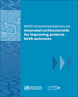Cover of WHO recommendations on