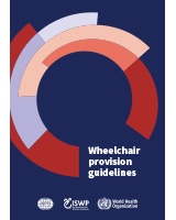 Cover of Wheelchair provision guidelines