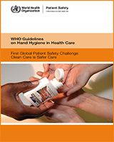 Cover of WHO Guidelines on Hand Hygiene in Health Care