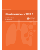 Cover of Clinical management of COVID-19: Living guideline