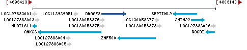 Genomic Context describing neighboring genes